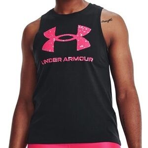 Under armour tank top muscle tee shirt athletic activewear gym yoga workout